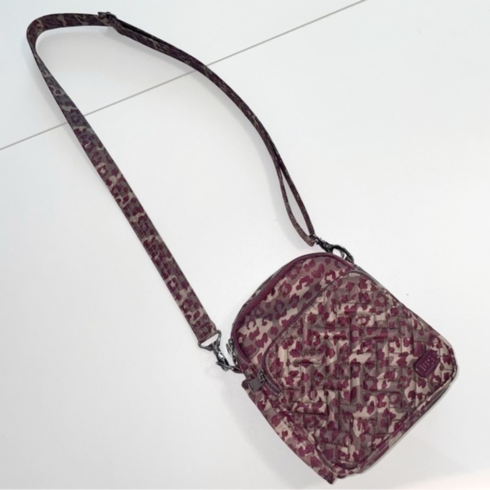 Lug Can Can Purple Camo Crossbody Bag